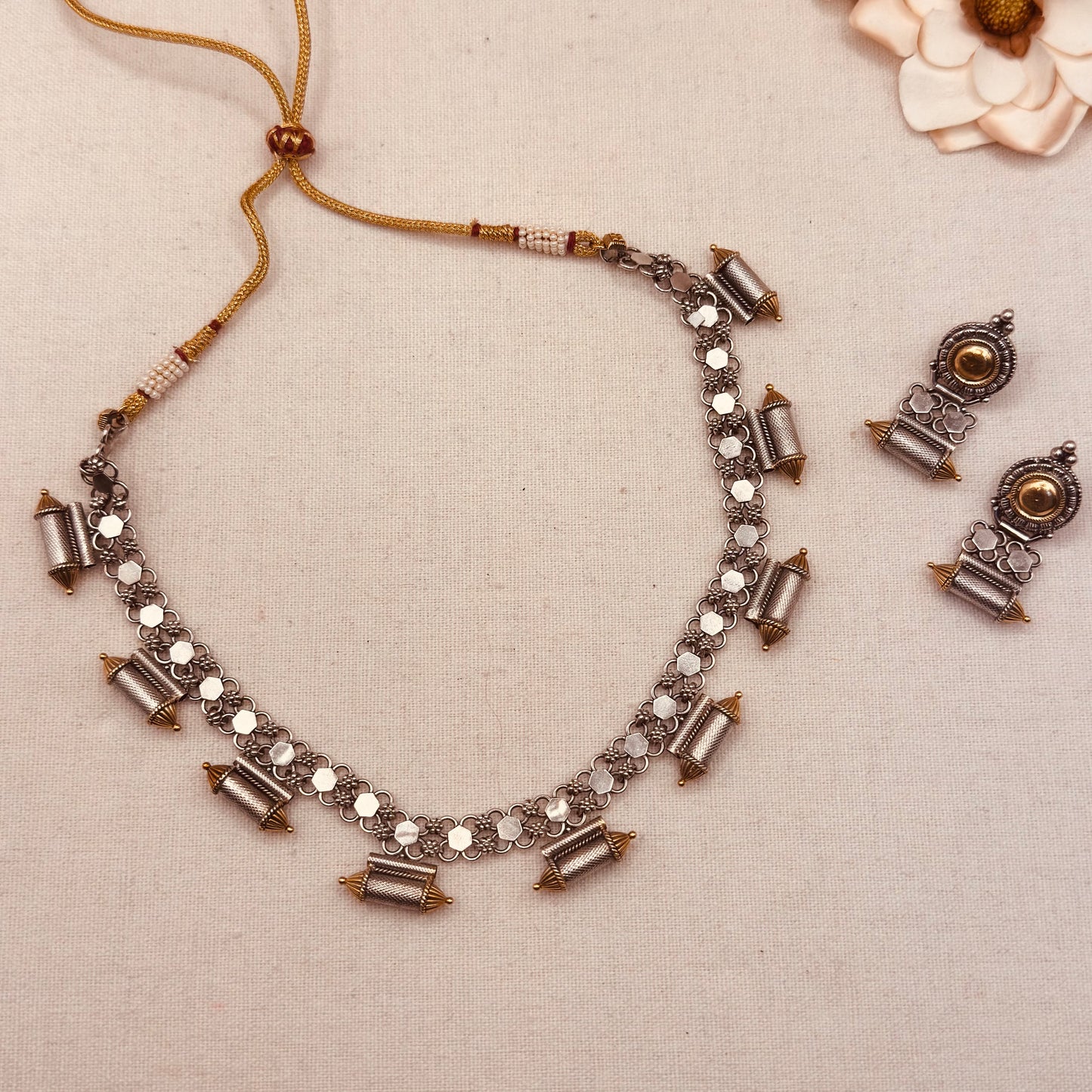 Dual tone mandaliya set