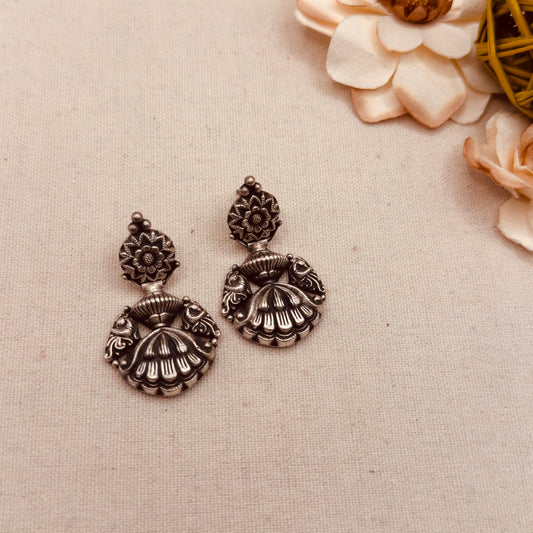 Oxidized earrings